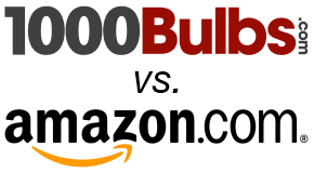 1000Bulbs vs. Amazon