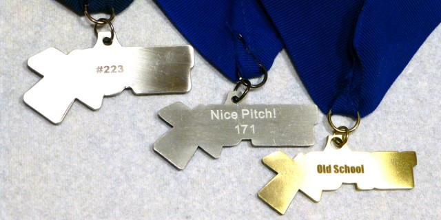 Back of PAX Medals: 2011, 2012, 2013
